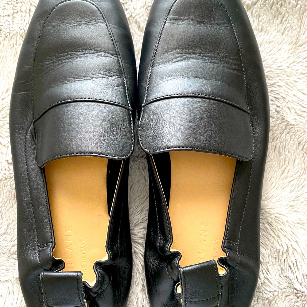 Everlane ‘The Day Flat’ Black loafer sz 7